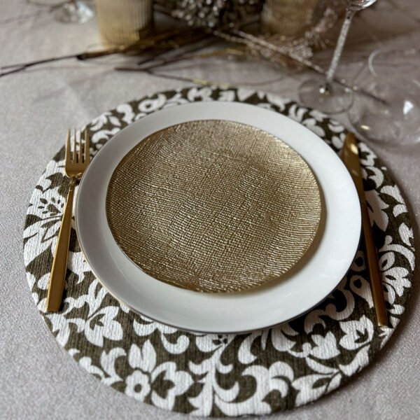 SOTTOPIATTO IVORY BLOOM